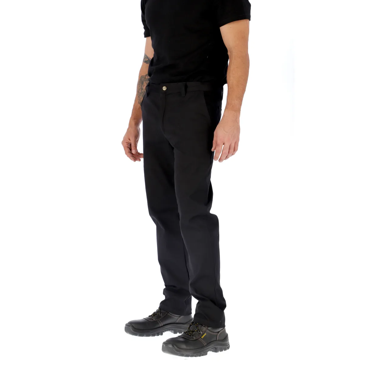 Pantalon de vestir gabardina con lycra elastizada - vista 3